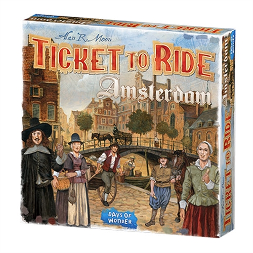 Ticket To Ride Amsterdam - Brætspil